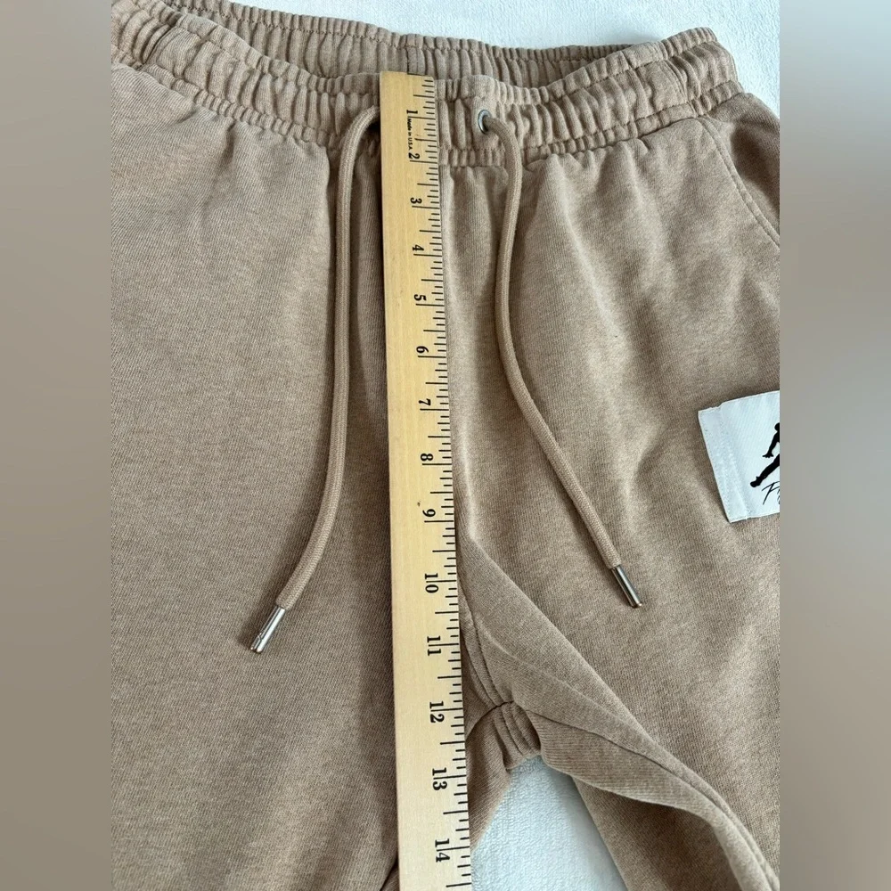 Jordan Essentials Men's Fleece Pants Hemp Brown Unisex Size Medium